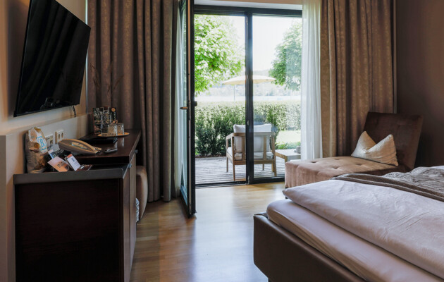 Ein kuscheliges Zimmer im Seewirt Mattsee