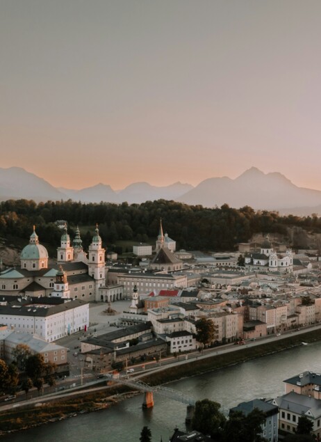 Blick auf die Altstadt Salzburg