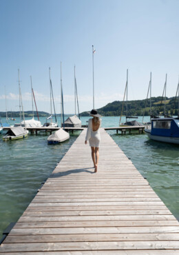 Der Sonnenuntergang am Mattsee