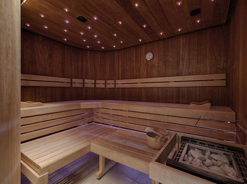 Saunalandschaft im Hotel Seewirt Mattsee
