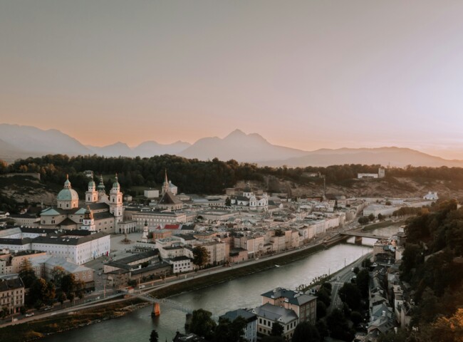 Salzburg in herbstlicher Stimmung