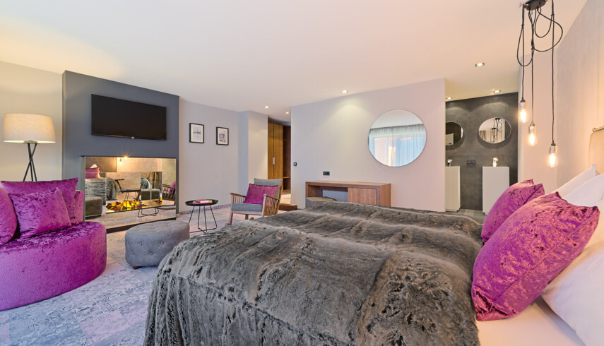Eines der gemütlichen Zimmer im Hotel Seewirt Mattsee