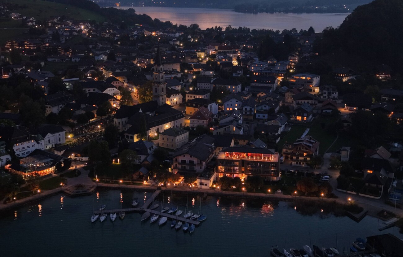 Außenansicht vom Hotel Seewirt Mattsee